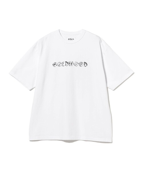 BEAMS T(ビームスティー)の「GOLDWOOD ART WORKS × KOSUKE KAWAMURA / CAMO LOGO T-Shirt(Tシャツ/カットソー・メンズ・ネイビー/ホワイト・XL/S)」の3枚目の写真