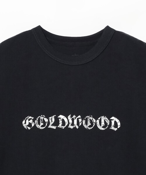 BEAMS T(ビームスティー)の「GOLDWOOD ART WORKS × KOSUKE KAWAMURA / CAMO LOGO T-Shirt(Tシャツ/カットソー・メンズ・ネイビー/ホワイト・XL/S)」の7枚目の写真