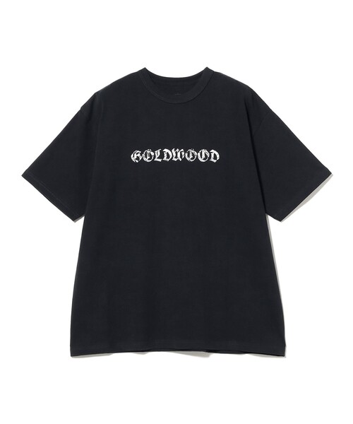 BEAMS T(ビームスティー)の「GOLDWOOD ART WORKS × KOSUKE KAWAMURA / CAMO LOGO T-Shirt(Tシャツ/カットソー・メンズ・ネイビー/ホワイト・XL/S)」の2枚目の写真