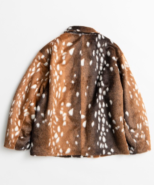 MAISON SPECIAL(メゾンスペシャル)の「【2026Autumn PRE-ORDER】Fur Car Coat/ファーカーコート(その他アウター・レディース・マルチ/ブラック・FREE)」の20枚目の写真