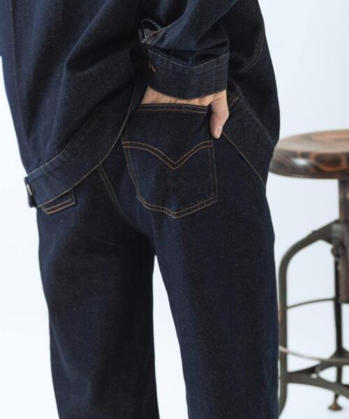 ITEMS URBANRESEARCH(アイテムズ アーバンリサーチ)の「『セットアップ対応』SOFT FEEL DENIM 5POCKET ジーンズ(その他パンツ・メンズ・ブラック/グレー/インディゴブルー・MEDIUM/LARGE)」の1枚目の写真