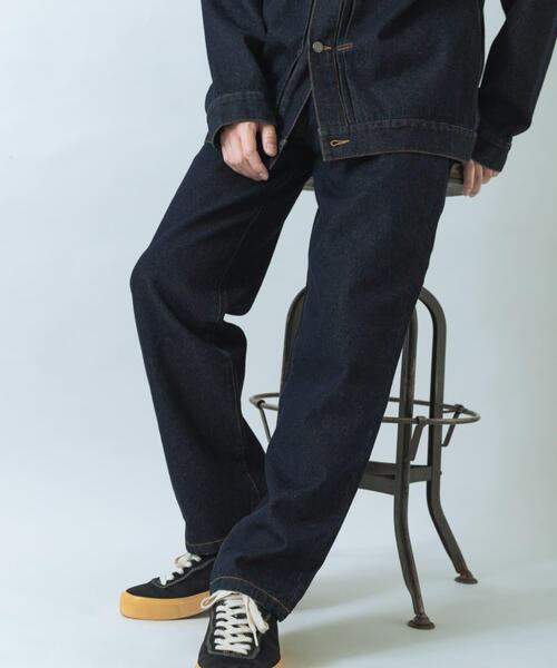 ITEMS URBANRESEARCH(アイテムズ アーバンリサーチ)の「『セットアップ対応』SOFT FEEL DENIM 5POCKET ジーンズ(その他パンツ・メンズ・ブラック/グレー/インディゴブルー・MEDIUM/LARGE)」の9枚目の写真