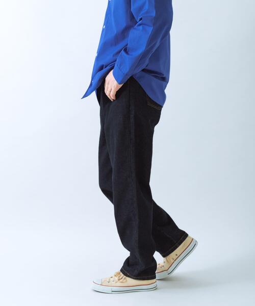 ITEMS URBANRESEARCH(アイテムズ アーバンリサーチ)の「『セットアップ対応』SOFT FEEL DENIM 5POCKET ジーンズ(その他パンツ・メンズ・ブラック/グレー/インディゴブルー・MEDIUM/LARGE)」の10枚目の写真