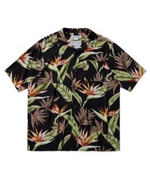 NAMERCLOTHING（ネイマークローディング）の「TROPICAL RAYON HALF SHIRT BLACK（シャツ/ブラウス）」