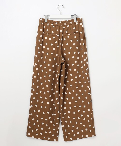 自由区(ジユウク)の「ランダムドットプリント パンツ(その他パンツ・レディース・黄土色系5/ブラック系5・48/46/44)」の15枚目の写真