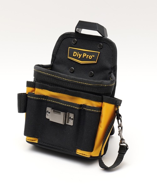 DEVICE(デバイス)の「Diy Pro ツール ウエストバッグ(ボディバッグ/ウエストポーチ・メンズ・ブラック×イエロー・FREE)」の3枚目の写真