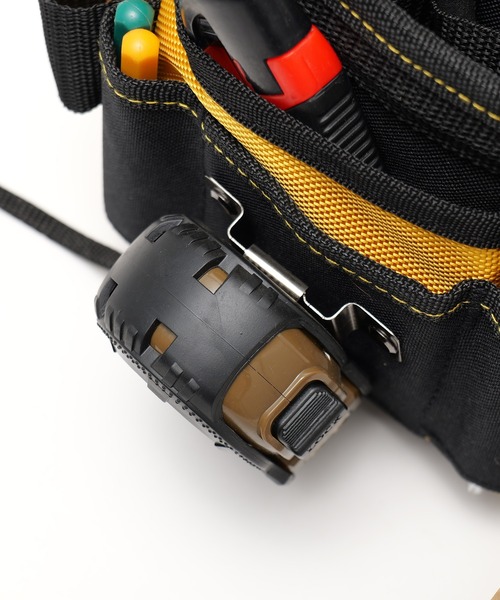 DEVICE(デバイス)の「Diy Pro ツール ウエストバッグ(ボディバッグ/ウエストポーチ・メンズ・ブラック×イエロー・FREE)」の9枚目の写真