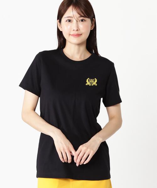 PEARLY GATES(パーリーゲイツ)の「【PEARLY GATES】40/2天竺グレース加工半袖Tシャツ(Tシャツ/カットソー・レディース・ホワイト/イエロー/ネイビー・MEDIUM/SMALL/LARGE)」の17枚目の写真