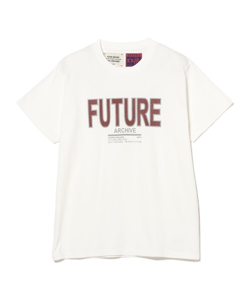 FUTURE ARCHIVE(フューチャーアーカイブ)の「TAPPEI × FUTURE ARCHIVE / T-shirt ④(Tシャツ/カットソー・メンズ・ホワイト・M/S/XL/L)」の1枚目の写真