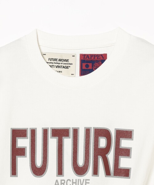 FUTURE ARCHIVE(フューチャーアーカイブ)の「TAPPEI × FUTURE ARCHIVE / T-shirt ④(Tシャツ/カットソー・メンズ・ホワイト・M/S/XL/L)」の2枚目の写真