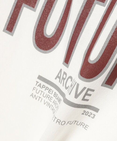 FUTURE ARCHIVE(フューチャーアーカイブ)の「TAPPEI × FUTURE ARCHIVE / T-shirt ④(Tシャツ/カットソー・メンズ・ホワイト・M/S/XL/L)」の5枚目の写真