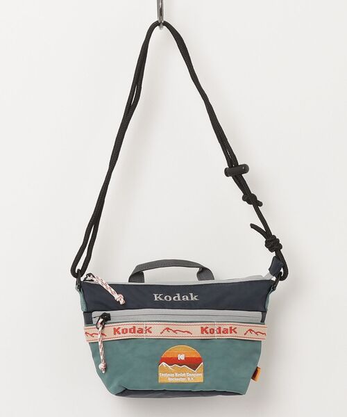 KODAK（コダック）の「コダックアパレル  Hardy Kodachrome Mini Cross Bag（ショルダーバッグ・メンズ・ブルー・ﾌﾘ-）」の5枚目の写真