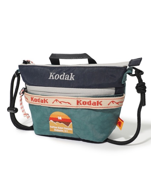 KODAK（コダック）の「コダックアパレル  Hardy Kodachrome Mini Cross Bag（ショルダーバッグ・メンズ・ブルー・ﾌﾘ-）」の11枚目の写真