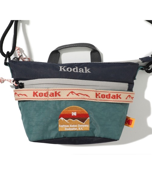 KODAK（コダック）の「コダックアパレル  Hardy Kodachrome Mini Cross Bag（ショルダーバッグ・メンズ・ブルー・ﾌﾘ-）」の12枚目の写真