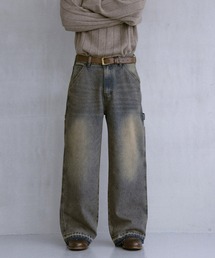 THE BOLDMAN(�U �{�[���h�}��)��Multipocket Work Denim / �}���`�|�P�b�g���[�N�f�j���p���c(�f�j���p���c)