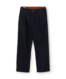 【別注】EDWIN レインボーセルビッチデニム 2タックワイドトラウザーズ
