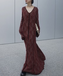 Ameri（アメリ）の「SHEER FLOCKY MERMAID DRESS（ドレス）」