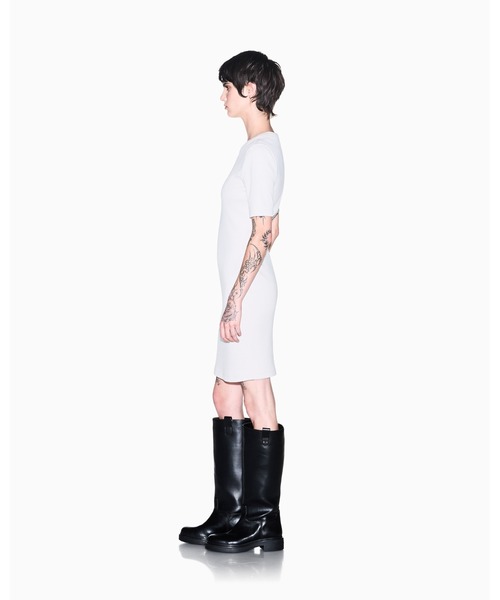 ARMANI EXCHANGE(アルマーニエクスチェンジ)の「【A|X アルマーニ エクスチェンジ】CO ヘビーリブ フィットワンピース(EC限定カラー含)(ワンピース・レディース・ホワイト/ダークブラウン・MEDIUM/LARGE/X-SMALL/X-LARGE/SMALL)」の9枚目の写真