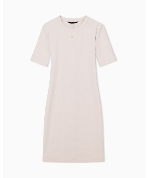 ARMANI EXCHANGE(アルマーニエクスチェンジ)の「【A|X アルマーニ エクスチェンジ】CO ヘビーリブ フィットワンピース(EC限定カラー含)(ワンピース・レディース・ホワイト/ダークブラウン・MEDIUM/LARGE/X-SMALL/X-LARGE/SMALL)」の12枚目の写真