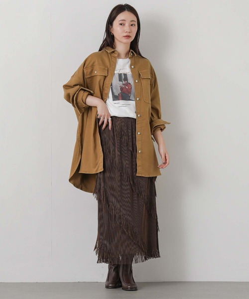 Gready Brilliant（グレディブリリアン）の「Ａｌｍｏｎｄシャツ（シャツ/ブラウス・レディース・キャメル・1）」の18枚目の写真
