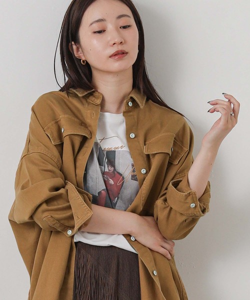 Gready Brilliant（グレディブリリアン）の「Ａｌｍｏｎｄシャツ（シャツ/ブラウス・レディース・キャメル・1）」の20枚目の写真