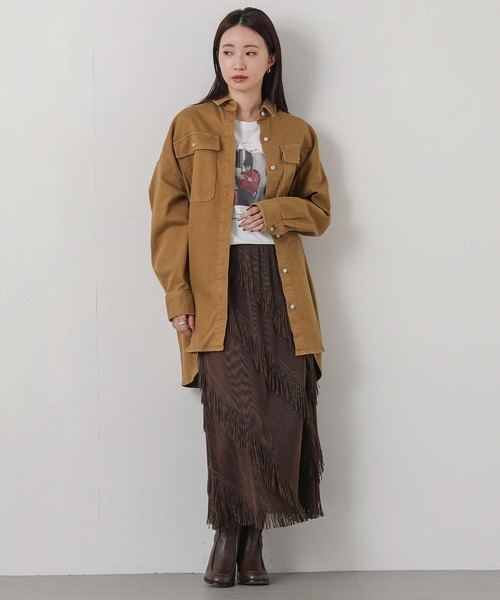 Gready Brilliant（グレディブリリアン）の「Ａｌｍｏｎｄシャツ（シャツ/ブラウス・レディース・キャメル・1）」の21枚目の写真