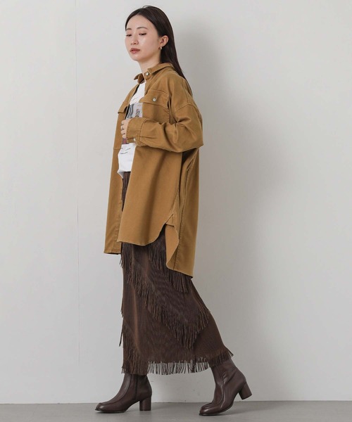 Gready Brilliant（グレディブリリアン）の「Ａｌｍｏｎｄシャツ（シャツ/ブラウス・レディース・キャメル・1）」の22枚目の写真