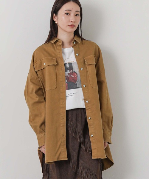 Gready Brilliant（グレディブリリアン）の「Ａｌｍｏｎｄシャツ（シャツ/ブラウス・レディース・キャメル・1）」の16枚目の写真