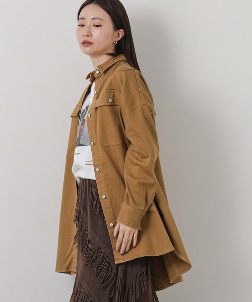 Gready Brilliant（グレディブリリアン）の「Ａｌｍｏｎｄシャツ（シャツ/ブラウス・レディース・キャメル・1）」の17枚目の写真