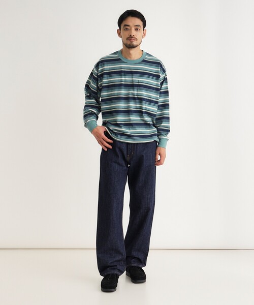 EDWIN(エドウィン)の「《日本製》EDWIN 「503」ルーズストレート(その他パンツ・メンズ・ネイビー・29/33/32/31/30/38/36/34)」の5枚目の写真