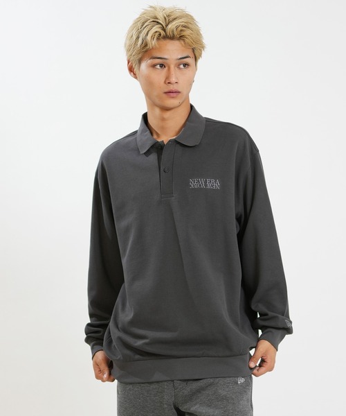 NEW ERA(ニューエラ)の「NEW ERA/ニューエラ ポロシャツ GF LS HW KANOKO POLO 15129476/15129477(シャツ/ブラウス・メンズ・ブラック/ダークグレー・M/L/XL/XXL)」の18枚目の写真