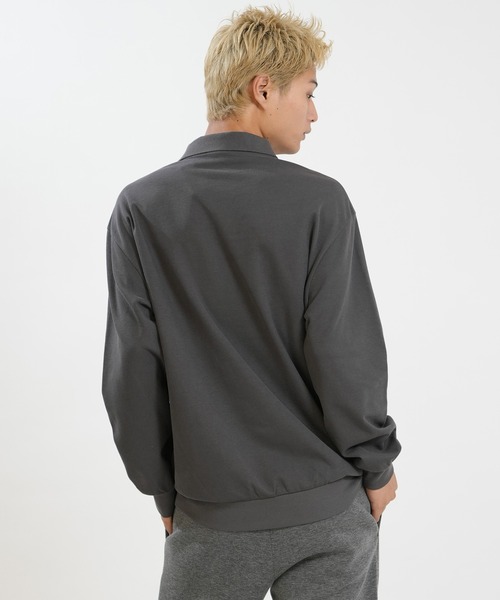 NEW ERA(ニューエラ)の「NEW ERA/ニューエラ ポロシャツ GF LS HW KANOKO POLO 15129476/15129477(シャツ/ブラウス・メンズ・ブラック/ダークグレー・M/L/XL/XXL)」の19枚目の写真