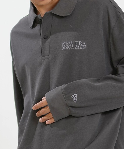 NEW ERA(ニューエラ)の「NEW ERA/ニューエラ ポロシャツ GF LS HW KANOKO POLO 15129476/15129477(シャツ/ブラウス・メンズ・ブラック/ダークグレー・M/L/XL/XXL)」の8枚目の写真