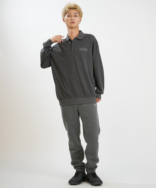 NEW ERA(ニューエラ)の「NEW ERA/ニューエラ ポロシャツ GF LS HW KANOKO POLO 15129476/15129477(シャツ/ブラウス・メンズ・ブラック/ダークグレー・M/L/XL/XXL)」の20枚目の写真