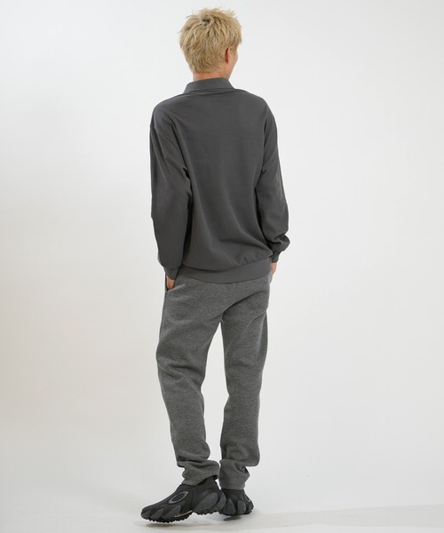 NEW ERA(ニューエラ)の「NEW ERA/ニューエラ ポロシャツ GF LS HW KANOKO POLO 15129476/15129477(シャツ/ブラウス・メンズ・ブラック/ダークグレー・M/L/XL/XXL)」の6枚目の写真