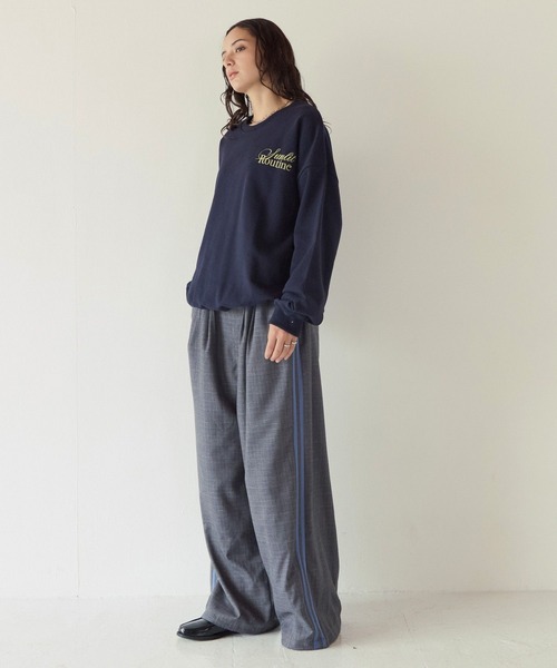 PBLIM(ページボーイリム)の「《UNISEX》チェックワイドパンツ(その他パンツ・レディース・グレー/ターコイズブルー・LARGE/MEDIUM)」の9枚目の写真