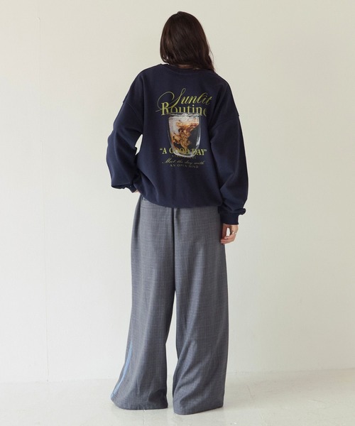 PBLIM(ページボーイリム)の「《UNISEX》チェックワイドパンツ(その他パンツ・レディース・グレー/ターコイズブルー・LARGE/MEDIUM)」の11枚目の写真