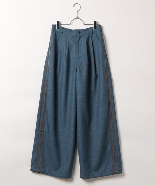 PBLIM(ページボーイリム)の「《UNISEX》チェックワイドパンツ(その他パンツ・レディース・グレー/ターコイズブルー・LARGE/MEDIUM)」の21枚目の写真