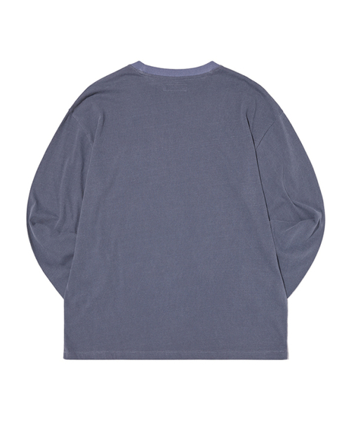 KIRSH（キルシー）の「ピグメントダイングアーチチェリー長袖トップス[ネイビー]（Tシャツ/カットソー・レディース・その他・1）」の3枚目の写真