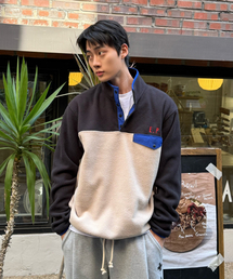AMOU（アモウ）の「AMOU Polar Fleece Anorak BLACK（その他アウター）」