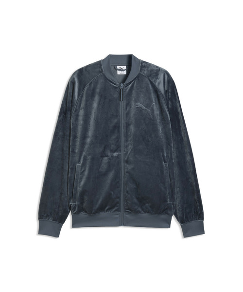 PUMA(プーマ)の「PUMA プーマ メンズ ESS エレベーテッド リラックスド ベロア トラックジャ(ジャージ・メンズ・ネイビー/ダークブラウン系/ブラック×レッド・LARGE/XX-LARGE/MEDIUM/SMALL/X-LARGE)」の15枚目の写真