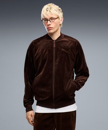 PUMA(プーマ)の「PUMA プーマ メンズ ESS エレベーテッド リラックスド ベロア トラックジャ(ジャージ)」