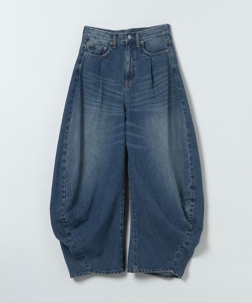 JEANASIS(ジーナシス)の「3Dドレープデニムパンツ/1084933(デニムパンツ・レディース・ブラック/ブルー・SMALL/MEDIUM)」の12枚目の写真