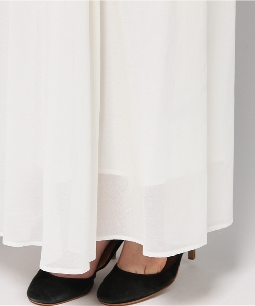 ESTNATION（エストネーション）の「ESTNATION ロングスカート（スカート・レディース・オフホワイト/ブラック/カーキ・38/36）」の13枚目の写真