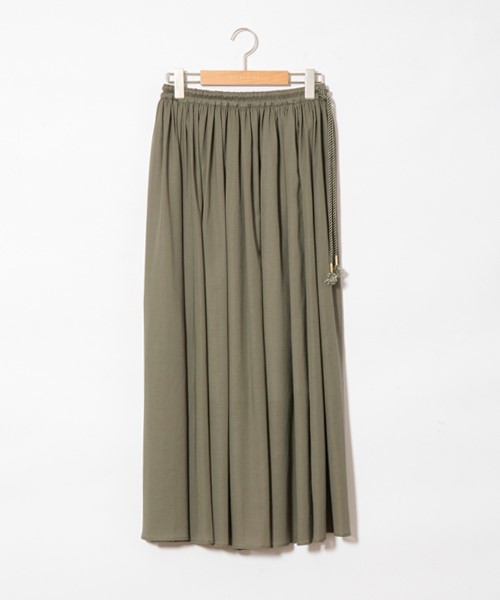 ESTNATION（エストネーション）の「ESTNATION ロングスカート（スカート・レディース・オフホワイト/ブラック/カーキ・38/36）」の14枚目の写真