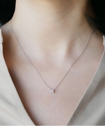 Vendome Aoyama カローラ　プラチナ　0.41 ダイヤモンド カローラ ネックレス（AGVN612740DI）｜ネックレス