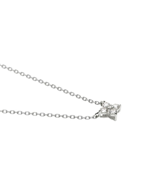 ヴァンドーム青山 カローラ ネックレス プラチナ プラチナ ダイヤモンド 0.10ct カローラ ネックレス(ネックレス