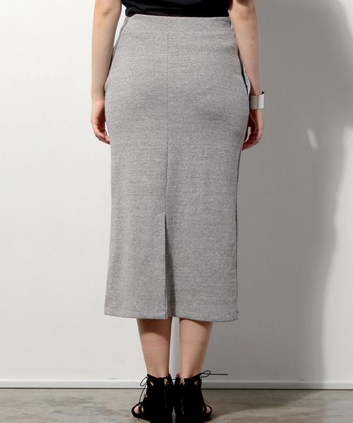 UNITED ARROWS（ユナイテッドアローズ）の「UWBT ジャージー リブ タイトスカート◆（スカート・レディース・グレー/オリーブ/ネイビー・FREE）」の4枚目の写真