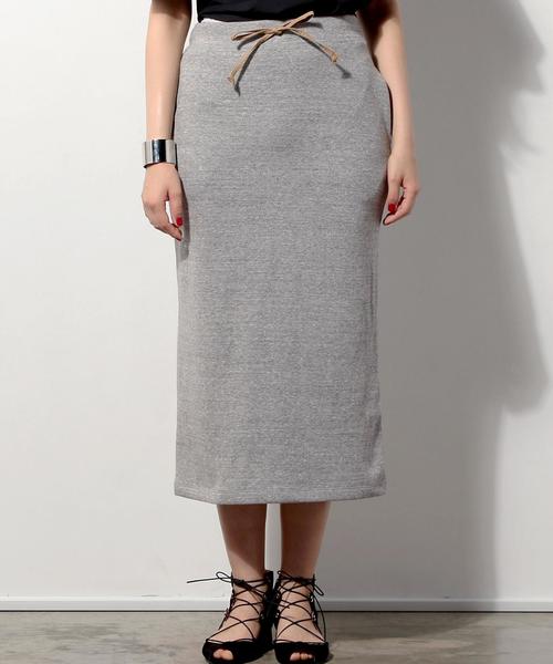 UNITED ARROWS（ユナイテッドアローズ）の「UWBT ジャージー リブ タイトスカート◆（スカート・レディース・グレー/オリーブ/ネイビー・FREE）」の5枚目の写真