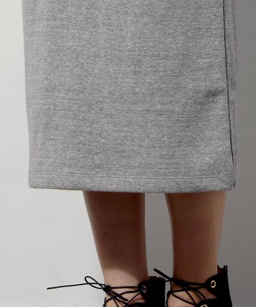 UNITED ARROWS（ユナイテッドアローズ）の「UWBT ジャージー リブ タイトスカート◆（スカート・レディース・グレー/オリーブ/ネイビー・FREE）」の13枚目の写真